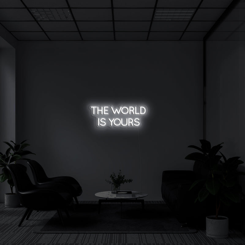 THE WORLD IS YOURS