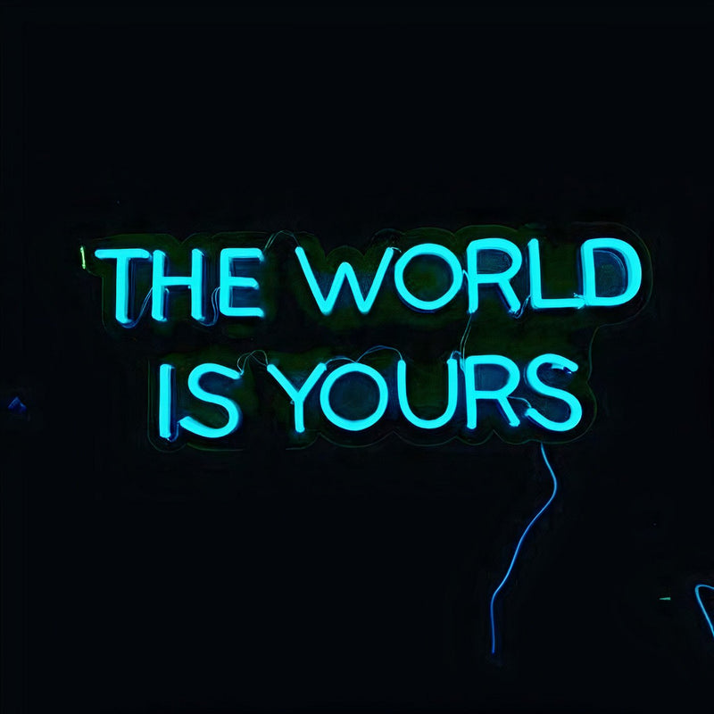 THE WORLD IS YOURS